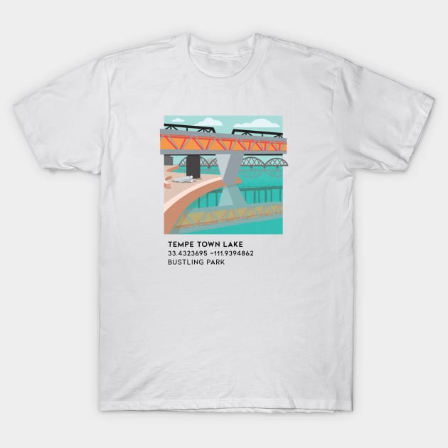 Tempe Town Lake T-Shirt by DreamBox